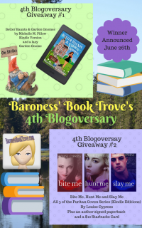 Giveaway for the 4th Blogoversary