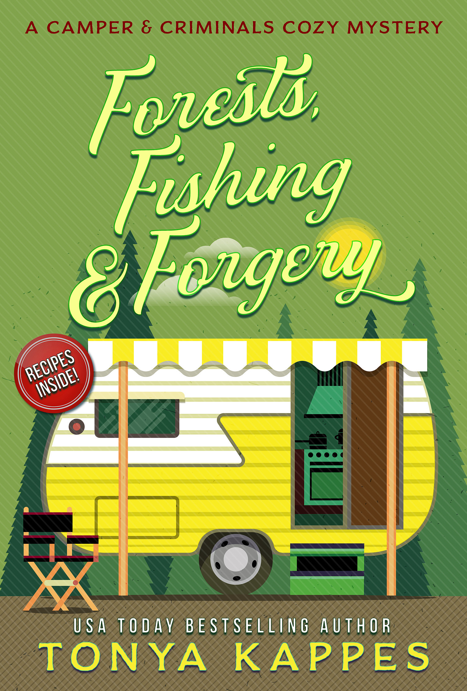 bøf Løve Norm Forests Fishing & Forgery by Tonya Kappes - Baroness' Book Trove
