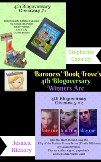 Giveaway for the 4th Blogoversary Winners Announcement