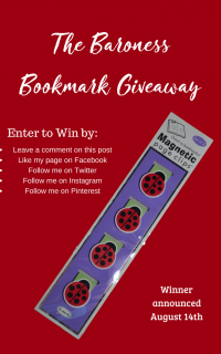 Giveaway of Ladybug Bookmarks