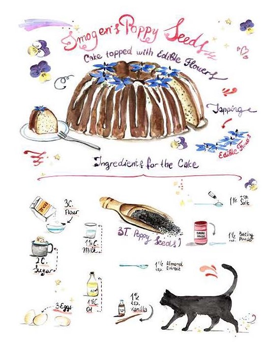 Imogen's Poppy Seed Cake Page 1