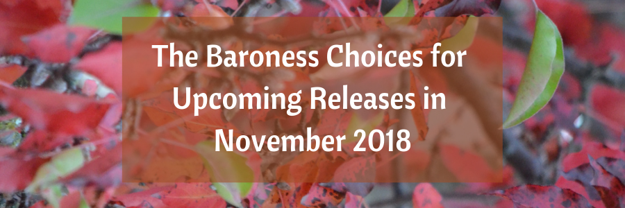 Upcoming Releases November 2018