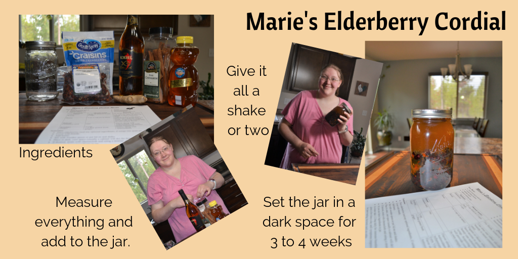 Marie's Elderberry Cordial with Karen