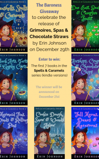 Giveaway of Spells and Caramels Series by Erin Johnson