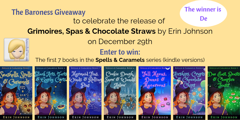 Giveaway of Spells and Carmels Winner TP