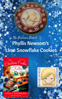 Phyllis Newsom’s Lime Snowflake Cookies