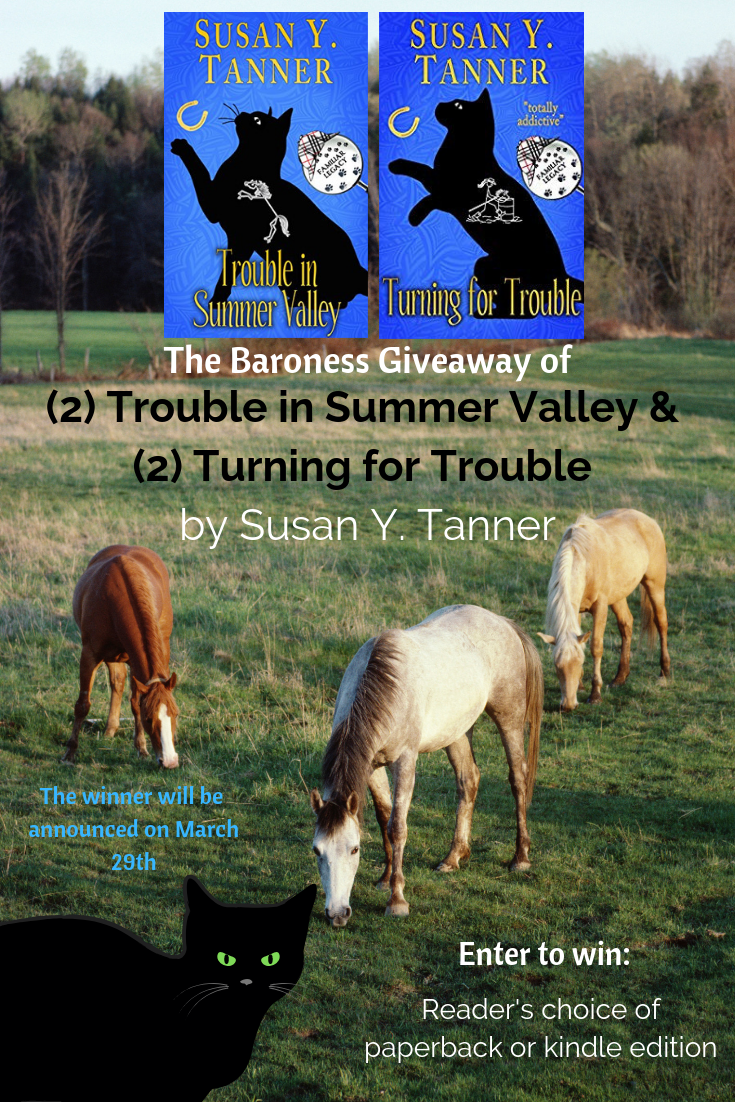 Giveaway Trouble in Summer Vly & Turning for Trouble
