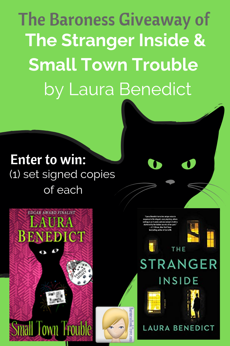 Giveaway of The Stranger Inside and Small Town Trouble Pin