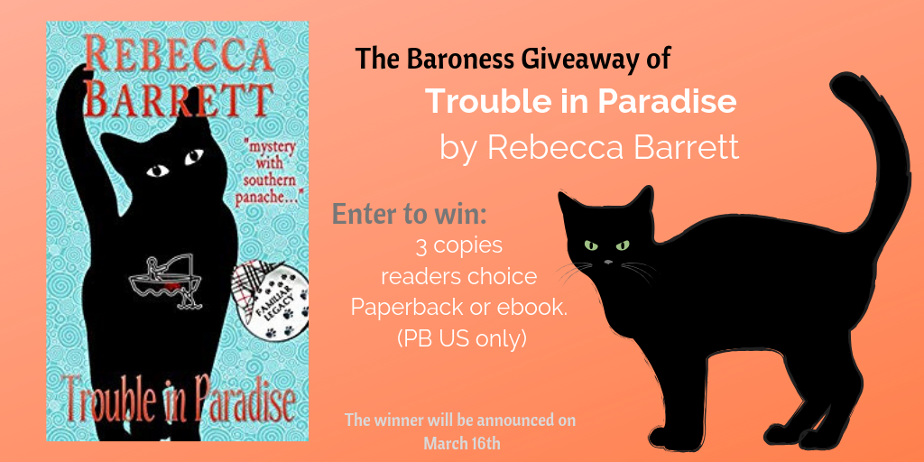 Giveaway of Trouble in Paradise