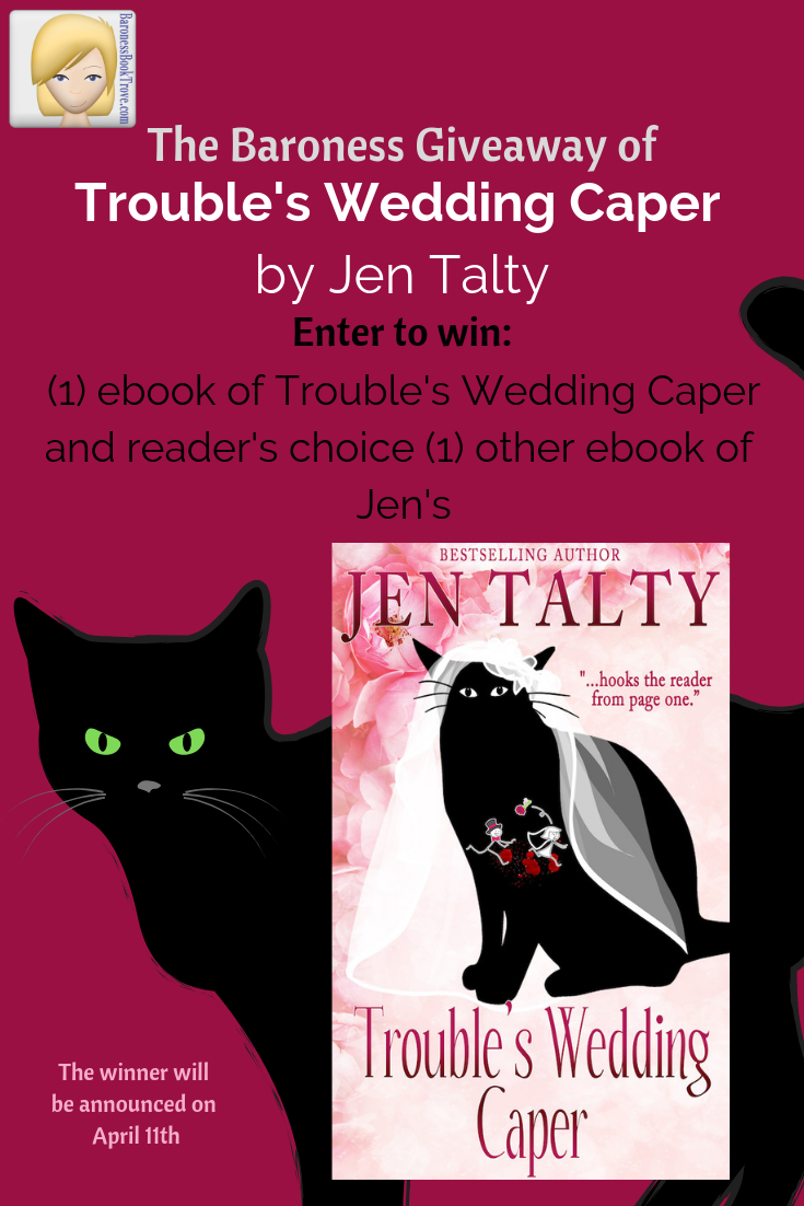 Giveaway of Trouble's Wedding Caper