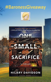 Giveaway of One Small Sacrifice