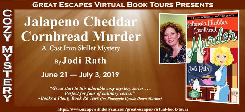 Jalapeno Cheddar Cornbread Murder by Jodi Rath