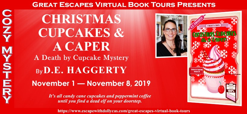 Christmas Cupcakes and a Caper by Elaine Spaan ~ Book Blitz