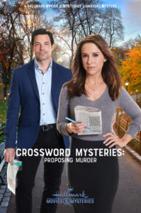 Crossword Mysteries-Proposing Murder Poster 2019