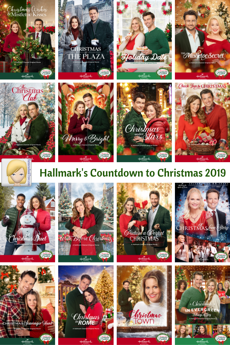Hallmark's Countdown to Christmas 2019 Baroness' Book Trove