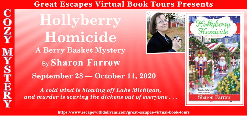 Hollyberry Homicide by Sharon Farrow ~ Spotlight