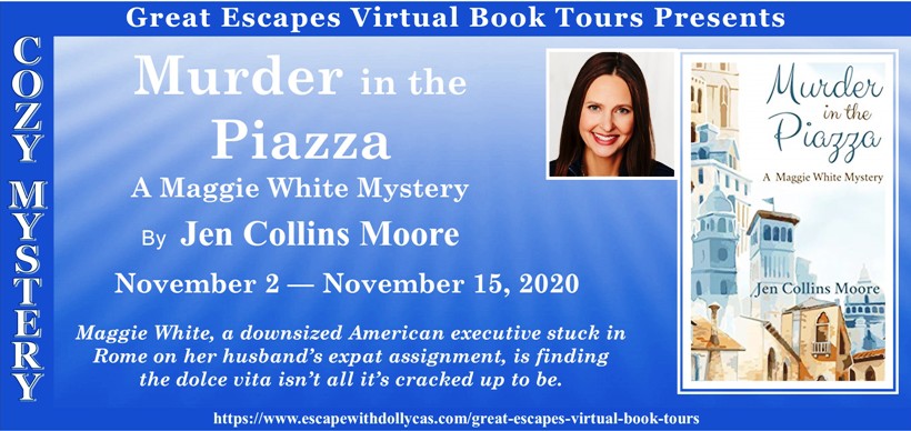 Murder in the Piazza by Jen Collins Moore ~ Spotlight