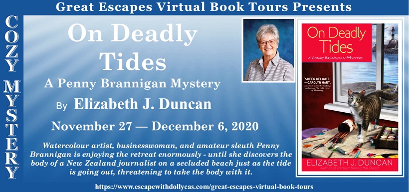 On Deadly Tides by Elizabeth J. Duncan
