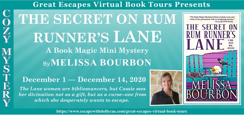 The Secret on Rum Runner's Lane by Melissa Bourbon
