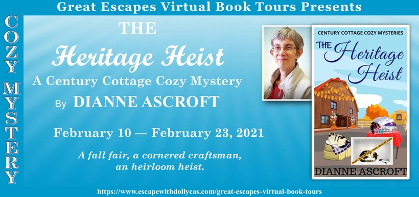 The Heritage Heist by Dianne Ascroft ~ Spotlight