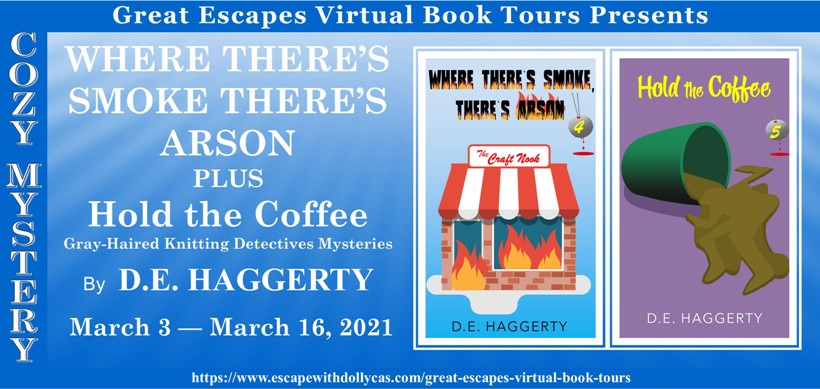 Where There's Smoke, There's Arson and Hold the Coffee by Elaine Spaan ~ Character Interview