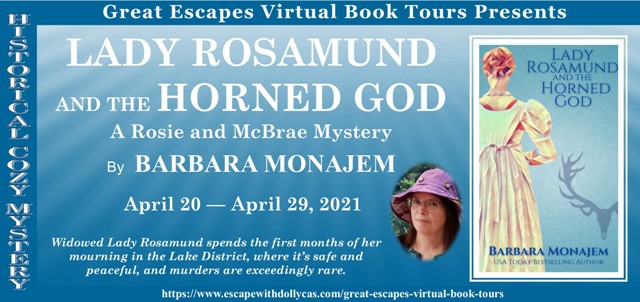 Lady Rosamund and the Horned God by Barbara Monajem ~ Spotlight