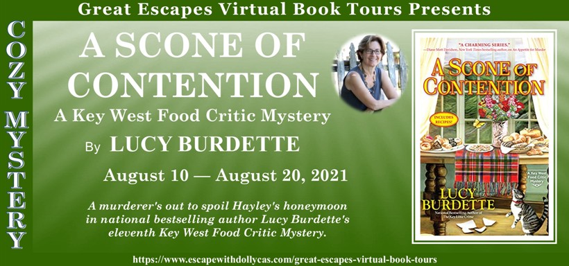 A Scone of Contention by Lucy Burdette ~ Spotlight