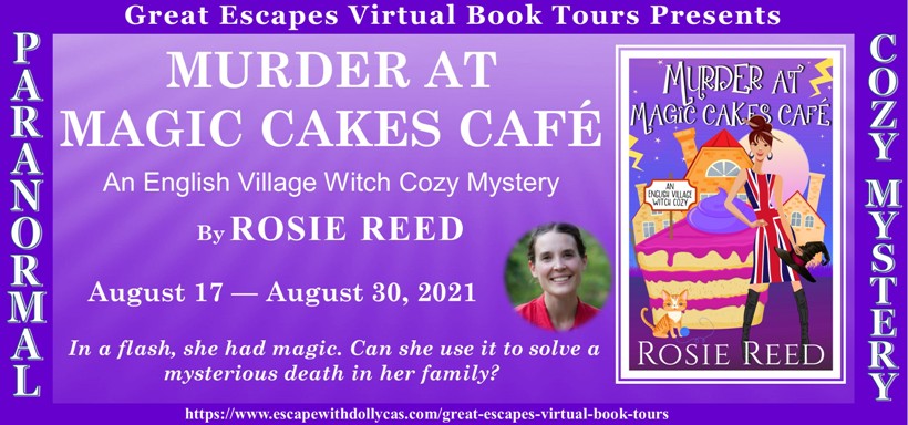 Murder at Magic Cakes Cafe by Rosie Reed ~ Character Interview