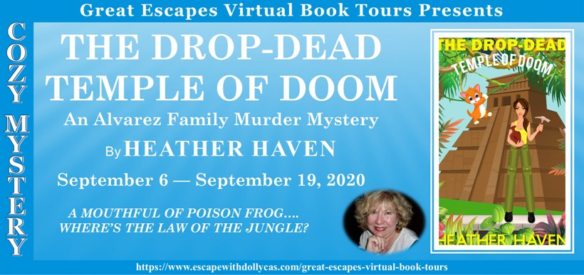 The Drop-Dead Temple of Doom by Heather Haven ~ Spotlight