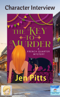 The Key to Murder by Jen Pitts ~ Character Interview