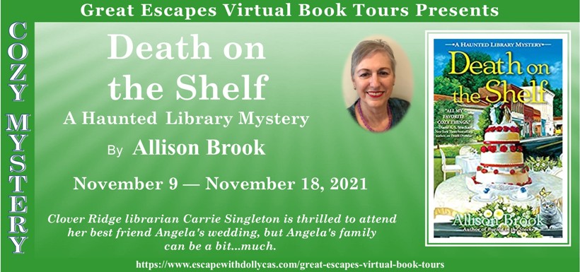 Death on the Shelf by Allison Brook ~ Character Interview