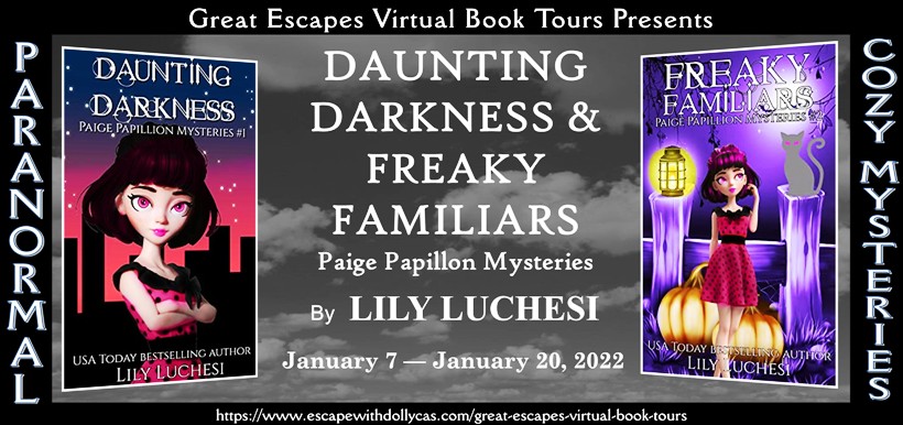 Daunting Darkness and Freaky Familiars by Lily Luchesi ~ Character Interview