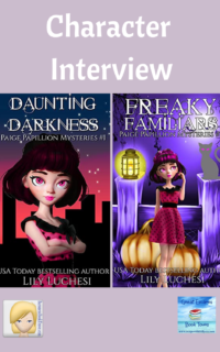 Daunting Darkness and Freaky Familiars by Lily Luchesi ~ Character Interview