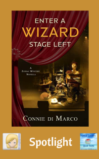 Enter a Wizard Stage Left by Connie di Marco ~ Spotlight