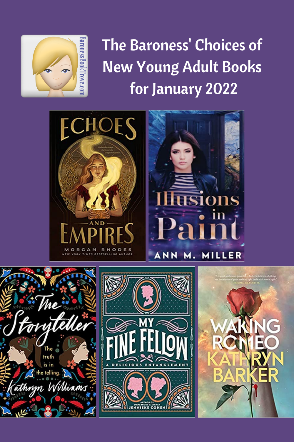 New Young Adult Books for January 2022