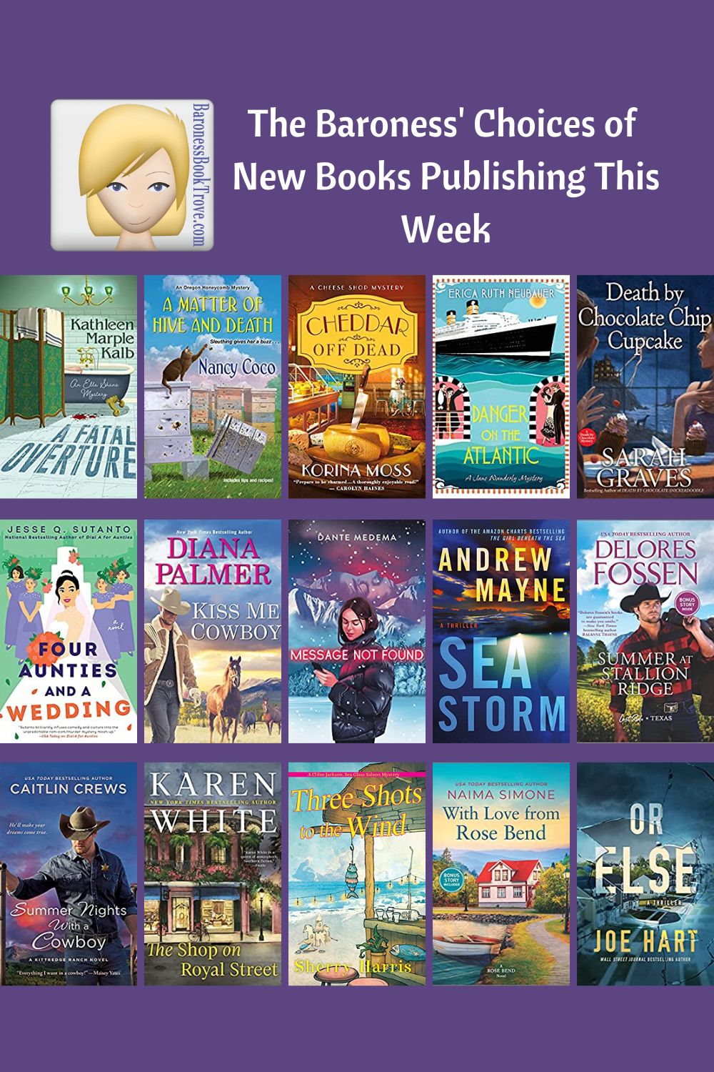 New Books Publishing Week 13 of 2022