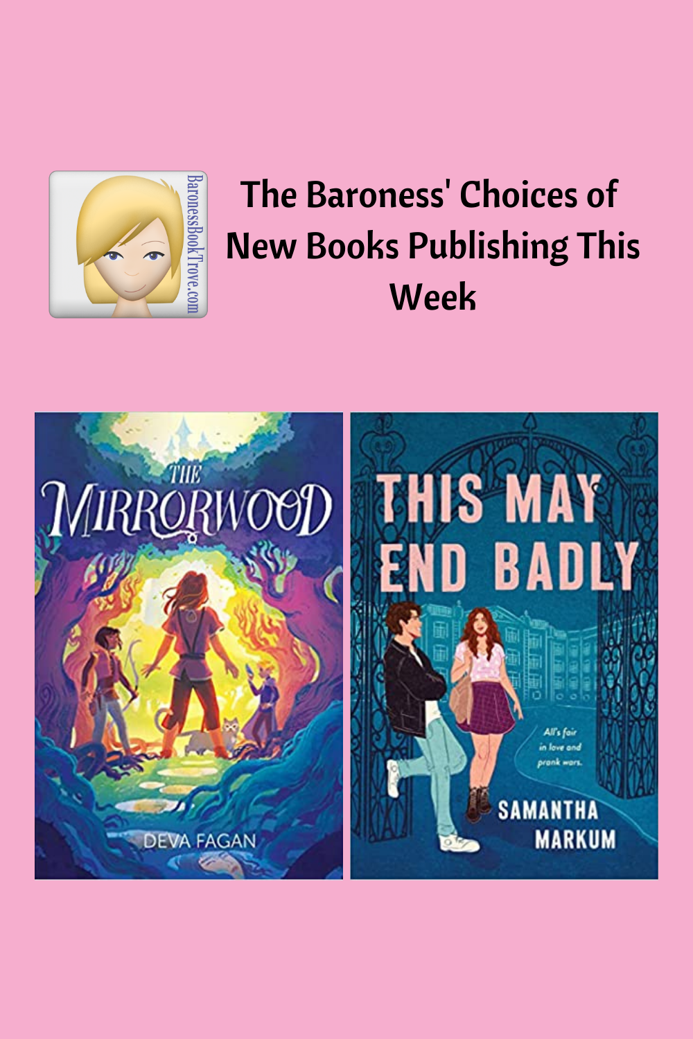 New Books Publishing Week 15 of 2022