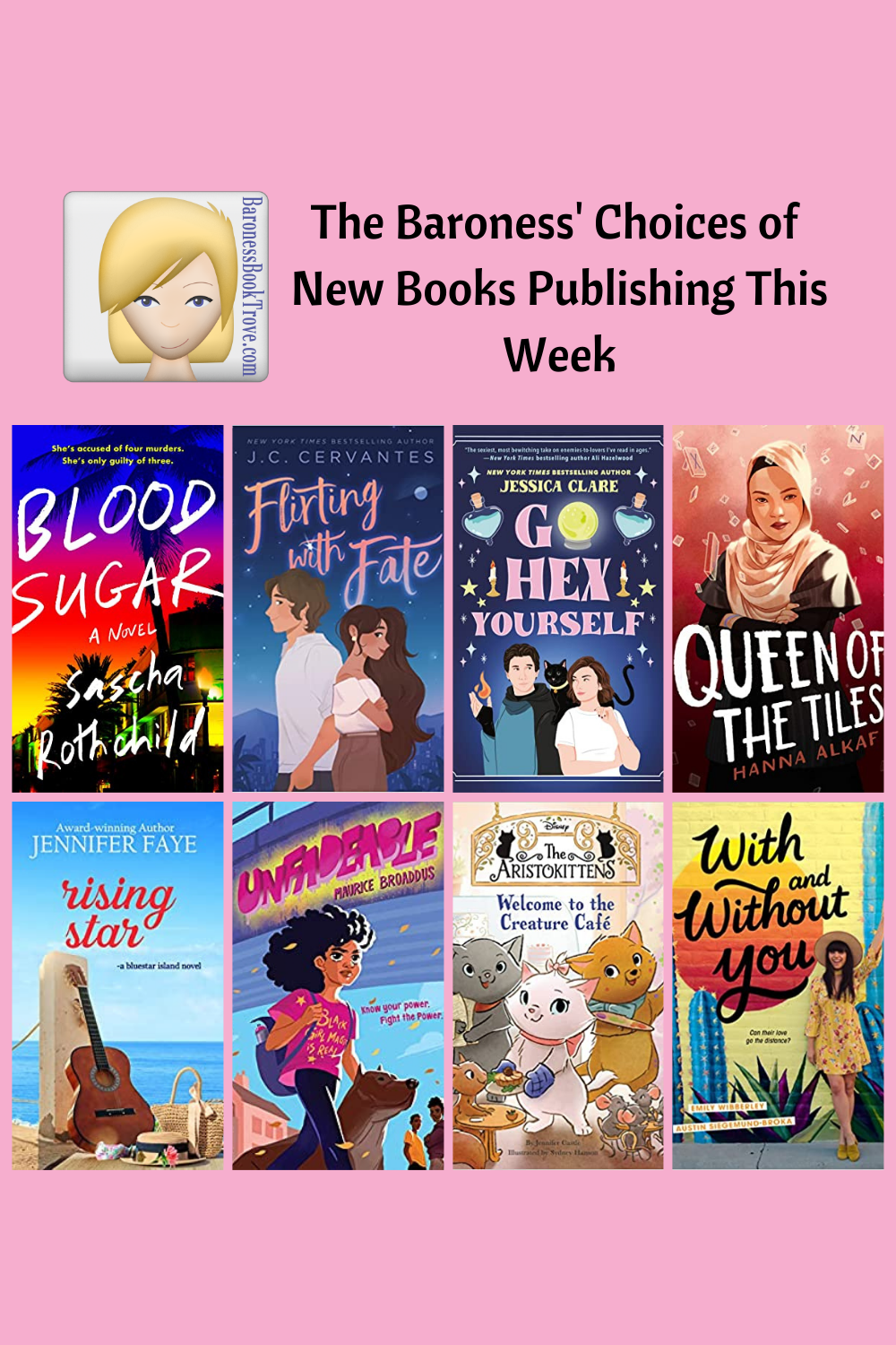 New Books Publishing Week 16 of 2022