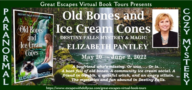 Old Bones and Ice Cream Cones by Elizabeth Pantley ~ Character Interview