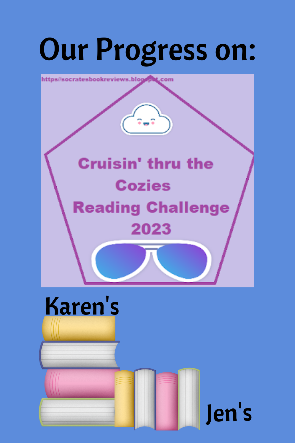 2023 Cruisin' thru the Cozies Reading Challenge