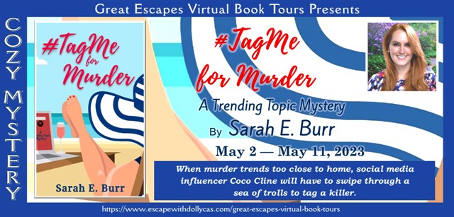 #TagMe for Murder by Sarah E. Burr ~ Spotlight