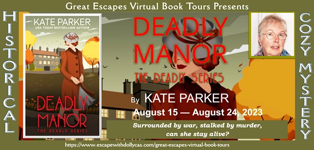 Deadly Manor by Kate Parker ~ Character Interview