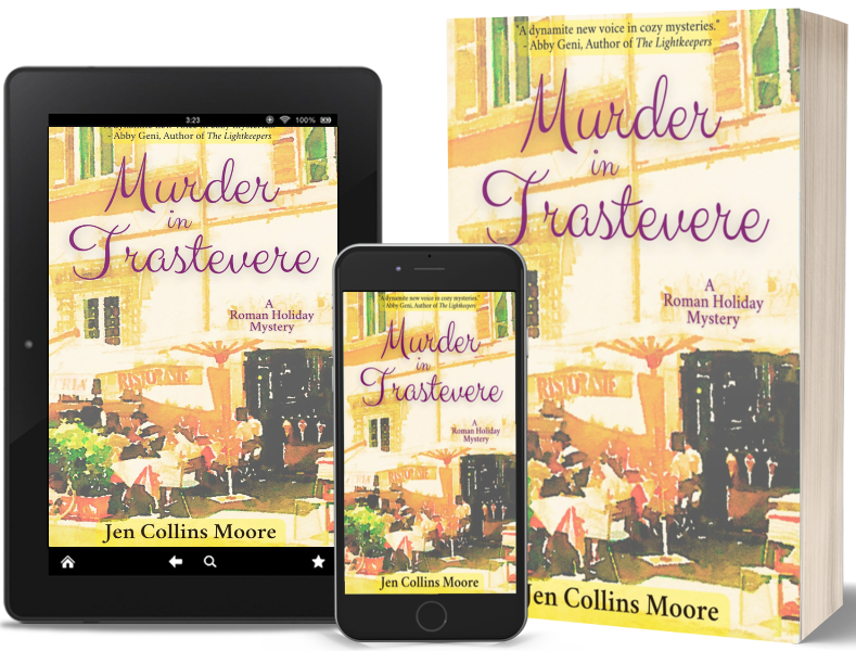 Murder in Trastevere by Jen Collins Moore 3