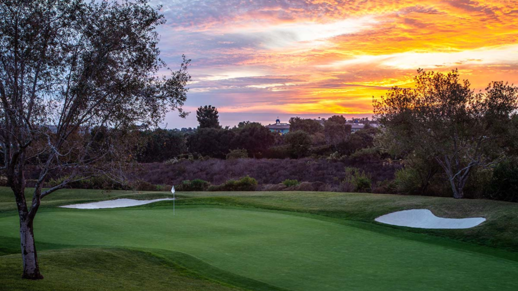 Sunrise over Golf Course
