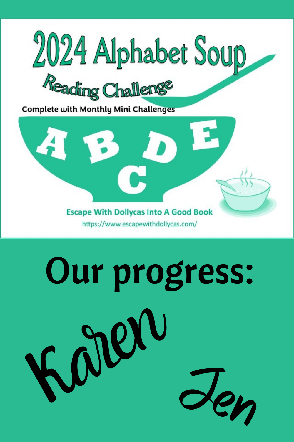 2024 ABC Soup Reading Challenge Tracking