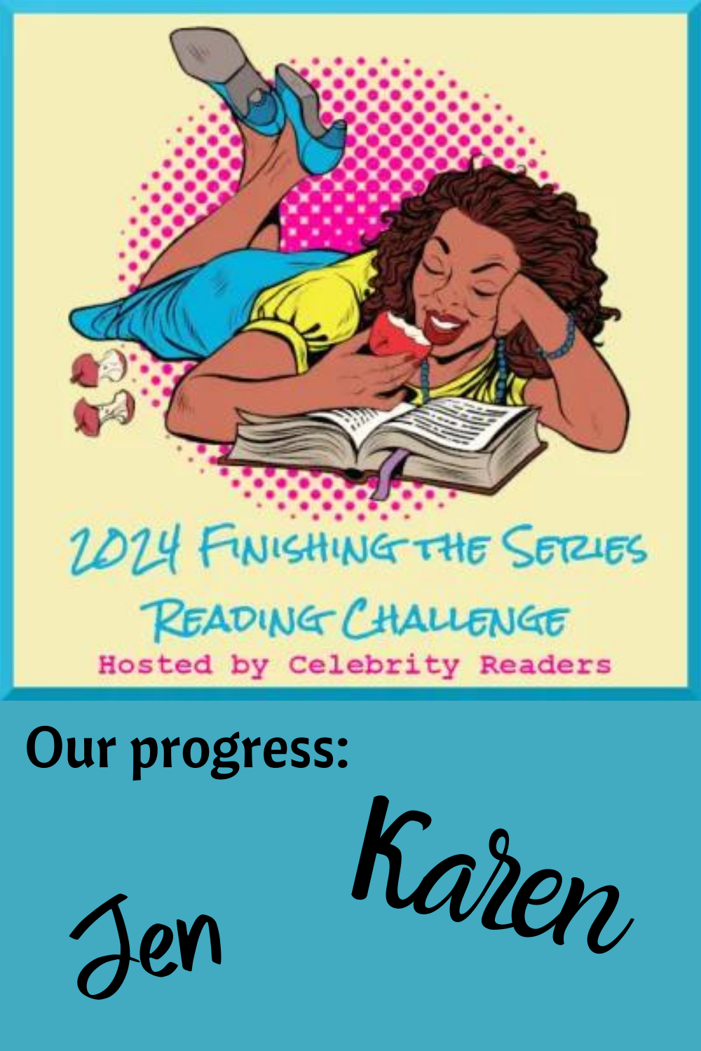 2024 Finishing the Series Reading Challenge Tracking