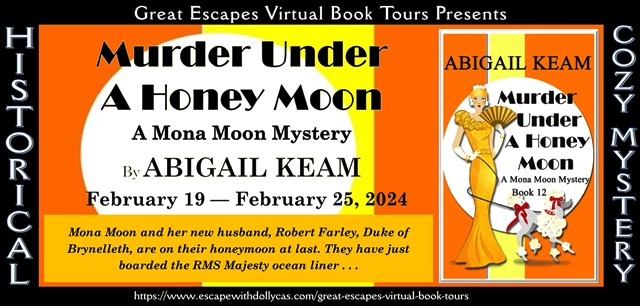 Murder Under a Honey Moon by Abigail Keam ~ Spotlight
