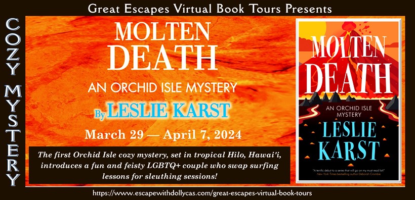 Molten Death by Leslie Karst