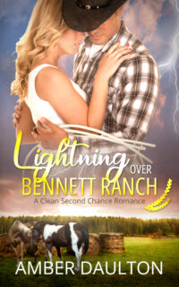 Lightning Over Bennett Ranch by Amber Daulton