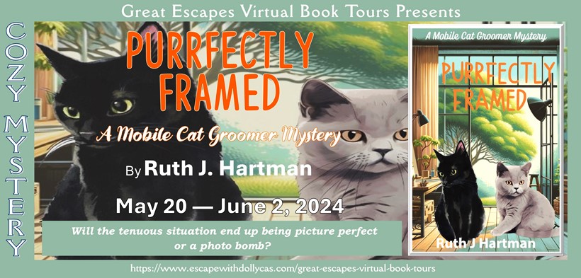 Purrfectly Framed by Ruth J. Hartman ~ Spotlight